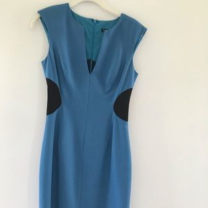Black Halo Blue dress